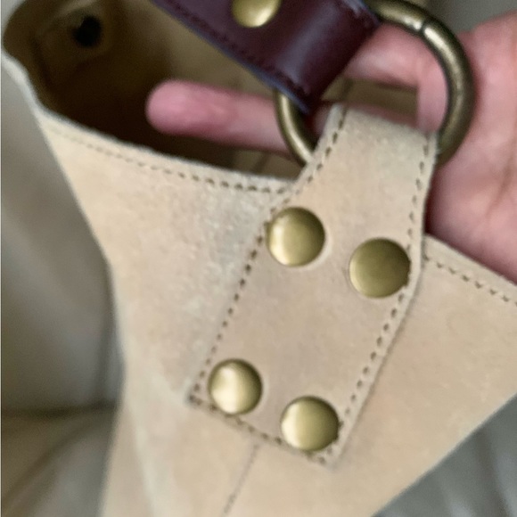 Brand new - Zara beige suede shoulder bag - Picture 8 of 8